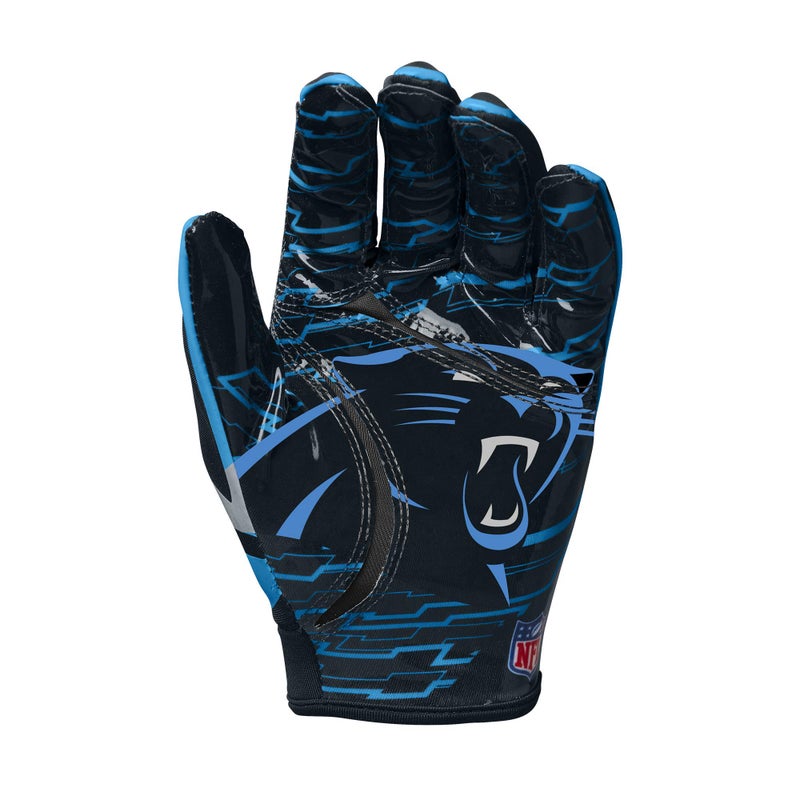 Wilson NFL Stretch Fit Football Gloves - Youth, Carolina Panthers - Image 3